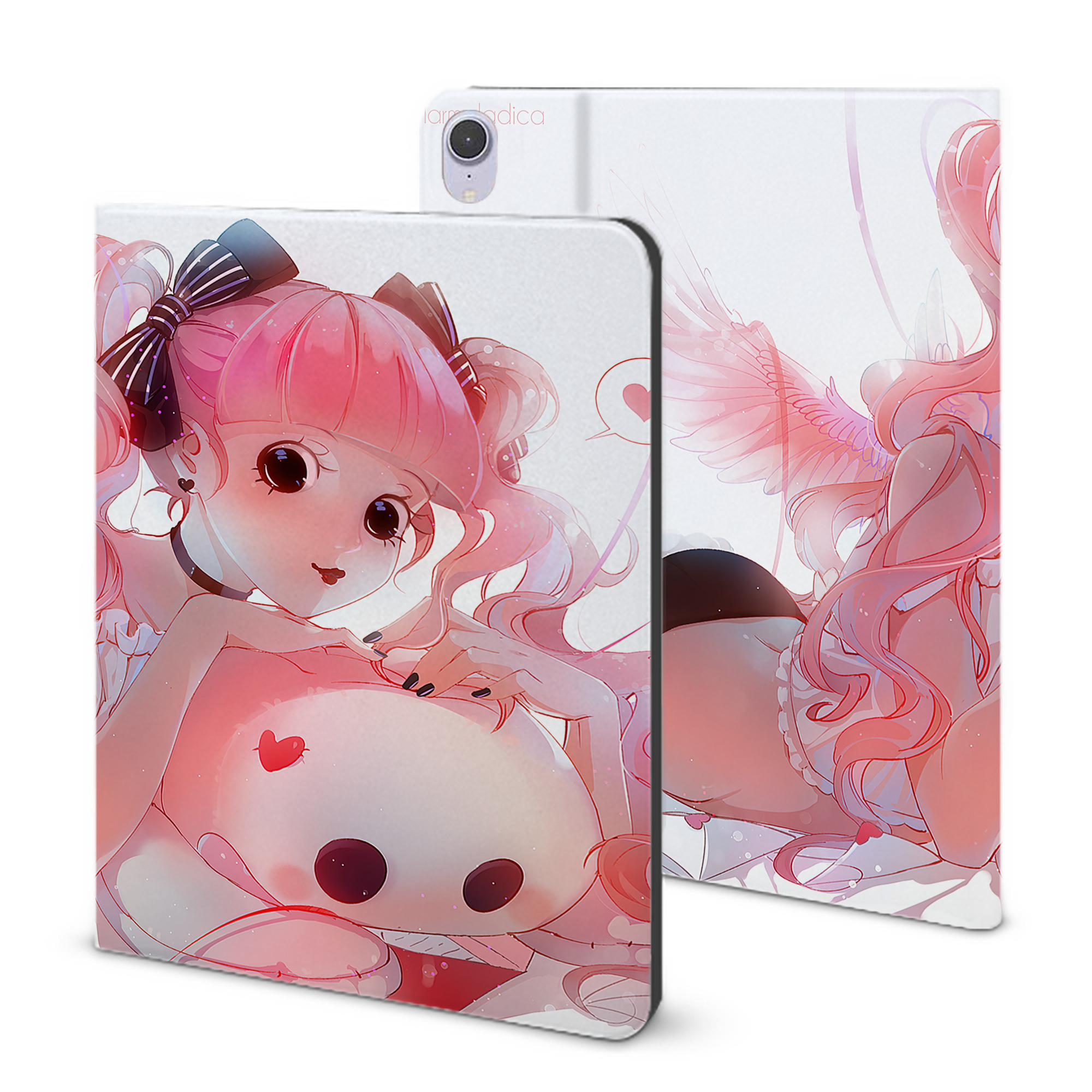 （画像用） ワンピース ONE PIECE IPad ケース ブック型 PUレザー TPU 耐衝撃 軽量 薄型 ペン収納なし 全面保護 IPad 各モデル対応